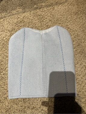 aerie Light Blue Ribbed Knit tube top